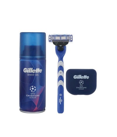ست اصلاح ژیلت مدل Mach3 Turbo Champions |GILLETTE